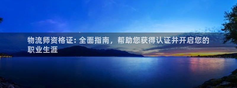 28圈：物流师资格证: 全面指南，帮