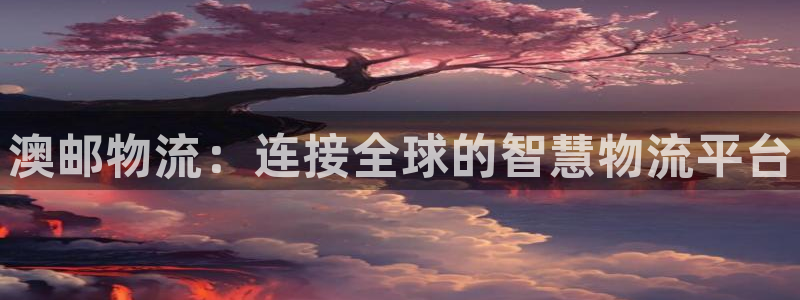 28圈登录网：澳邮物流：连接全球的智慧物流平台